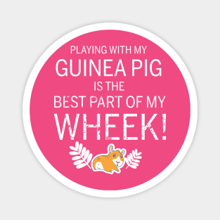 Guinea Pig Lover | Playing all day with my bestie Magnet